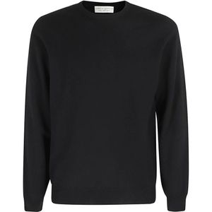 Filippo De Laurentiis, Heren, Truien, Zwart, Maat: 3XL Wol,