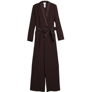 ViCOLO, Dames, Jumpsuits & Playsuits, Bruin, Maat: L