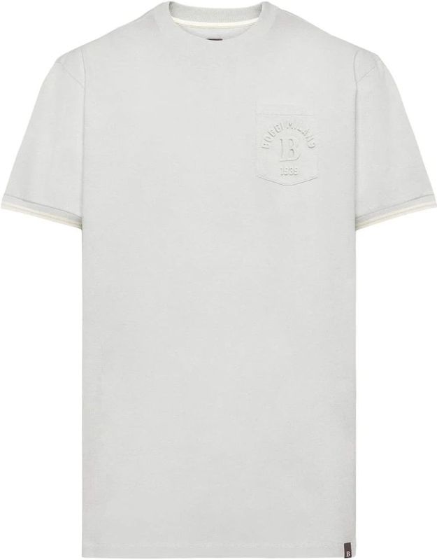 Boggi Milano, Heren, Tops, Groen, Maat: S Katoen,