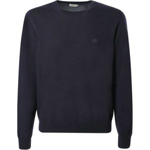 Etro, Heren, Truien, Blauw, Maat: XL Wol,