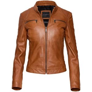 Bugatti, Dames, Jassen, Bruin, Maat: 3XL Leer,