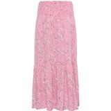 Kaffe - Rok - Lichtroze - A-lijn - Lang/maxi