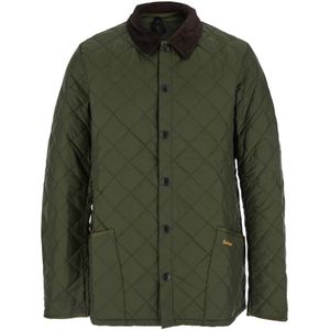 Barbour, Heren, Jassen, Groen, Maat: L
