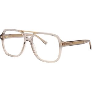 Dsquared2, Heren, Accessoires, Beige, Maat: 57 MM