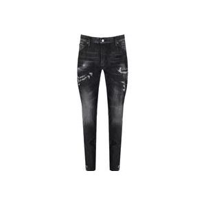 Dsquared2 Slim-fit Jeans , Black , Heren , Maat: XS