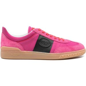 Valentino Garavani, Heren, Schoenen, Roze, Maat: 42 EU Leer,
