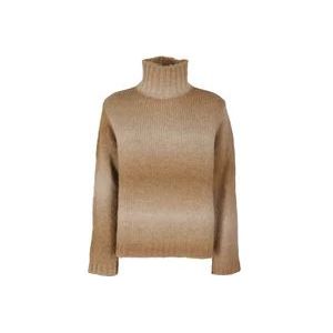 Woolrich Alpaca Turtleneck Sweater , Brown , Dames , Maat: L