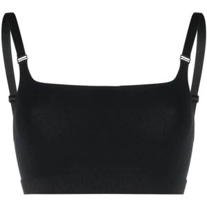 Dsquared2, Dames, Badkleding, Zwart, Maat: XS Nylon,