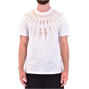 Neil Barrett, Heren, Tops, Wit, Maat: M