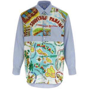 Comme des Garçons, Heren, Overhemden, Veelkleurig, Maat: M Katoen,