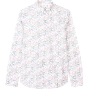 Paul Smith, Heren, Overhemden, Grijs, Maat: M