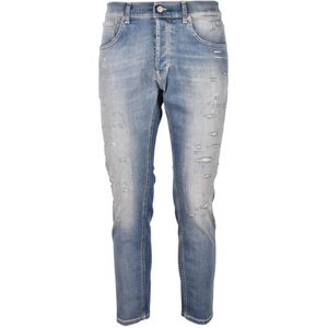 Dondup, Heren, Jeans, Blauw, Maat: W29 Katoen,