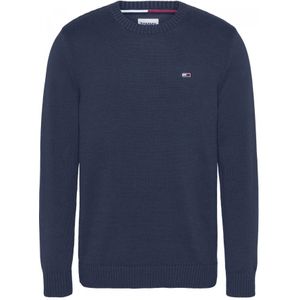 Tommy Jeans, Heren, Truien, Blauw, Maat: XS Katoen,