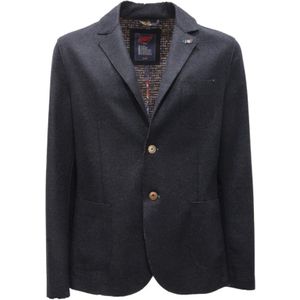 Bob, Heren, Jassen, Blauw, Maat: S Wol,