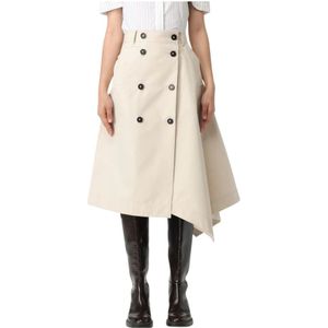 Karl Lagerfeld, Dames, Rokken, Grijs, Maat: XS