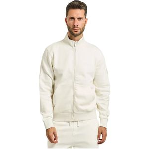 YES Zee, Heren, Sweatshirts & Hoodies, Wit, Maat: M