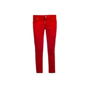 Dsquared2 Slim-fit Jeans , Red , Dames , Maat: 2XS