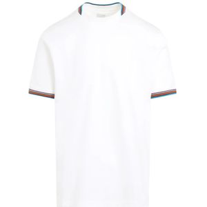 Paul Smith, Heren, Tops, Wit, Maat: L Katoen,