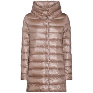 Herno, Dames, Mantels, Bruin, Maat: XS