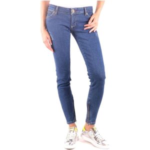 Philipp Plein, Dames, Jeans, Blauw, Maat: W30 Katoen,