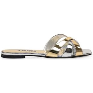 3Juin, Dames, Schoenen, Grijs, Maat: 39 EU