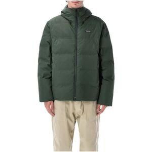 Patagonia, Heren, Jassen, Groen, Maat: XL Poliester,