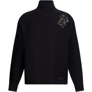 Liu Jo, Dames, Truien, Zwart, Maat: M Wol,