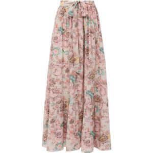 Chloé, Dames, Rokken, Veelkleurig, Maat: XS Zijde,