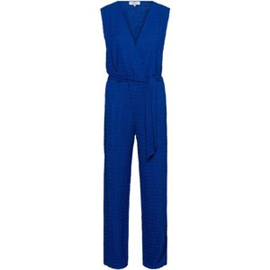 &Co Woman, Dames, Jumpsuits & Playsuits, Blauw, Maat: S Poliester,