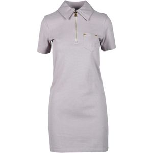 Palm Angels, Dames, Jurken, Paars, Maat: M Katoen,