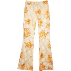 Acne Studios, Dames, Jeans, Bruin, Maat: S Katoen,