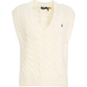 Polo Ralph Lauren, Dames, Truien, Wit, Maat: S