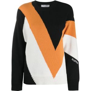 Valentino, Dames, Truien, Veelkleurig, Maat: M Wol,