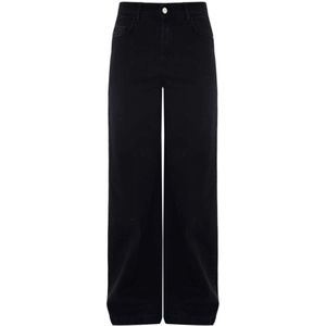 Kocca, Dames, Jeans, Zwart, Maat: 2XS Katoen,