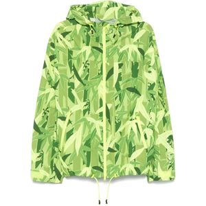 Kenzo, Heren, Jassen, Groen, Maat: L