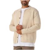 Selected Homme, Heren, Truien, Beige, Maat: L Katoen,