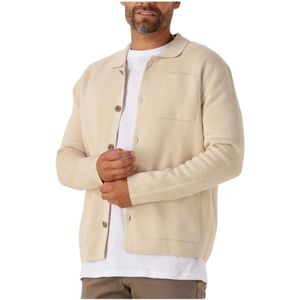 Selected Homme, Heren, Truien, Beige, Maat: L Katoen,