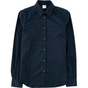 Aspesi, Dames, Blouses & Shirts, Blauw, Maat: L