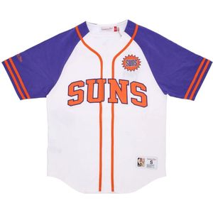 Mitchell & Ness, Heren, Tops, Wit, Maat: XL Jersey,