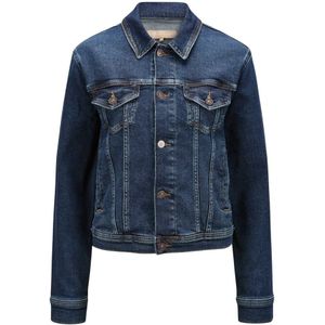 7 For All Mankind, Dames, Jassen, Blauw, Maat: M Denim,