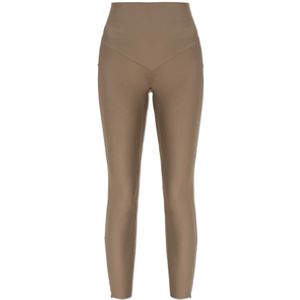 Rethinkit Studios, Dames, Broeken, Beige, Maat: S Tweed,