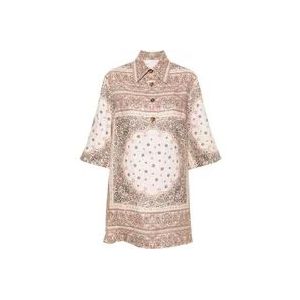 Zimmermann Stijlvolle Jurk , Multicolor , Dames , Maat: XS