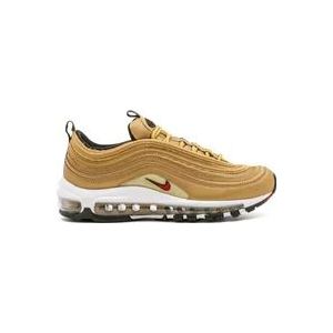 Nike Gouden Bullet Sneakers Metallic Goud , Yellow , Heren , Maat: 42 1/2 EU