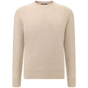 Boggi Milano, Heren, Truien, Beige, Maat: S Wol,
