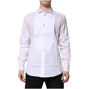 Dolce & Gabbana - Overhemd - Wit - Zijde