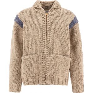 visvim, Heren, Truien, Beige, Maat: XL