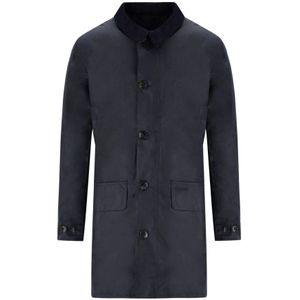 Barbour, Heren, Mantels, Blauw, Maat: L Katoen,