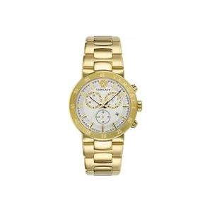 Versace Chronograph Urban Mystique Horloge , Yellow , Heren , Maat: ONE Size