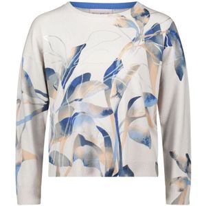 Betty Barclay - Bloemenprint Trui - Veelkleurig - Dames - 4XL