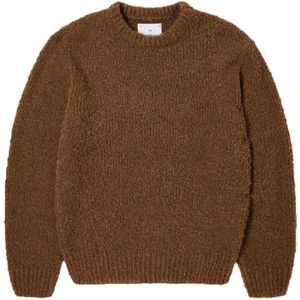 Edwin, Heren, Truien, Bruin, Maat: M Wol,